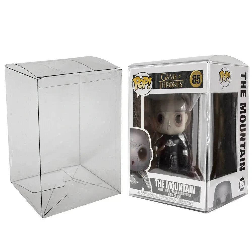 Защитный чехол Funko Pop пластиковый пылезащитный прозрачный 4 дюйма 10 шт. | Дом и сад