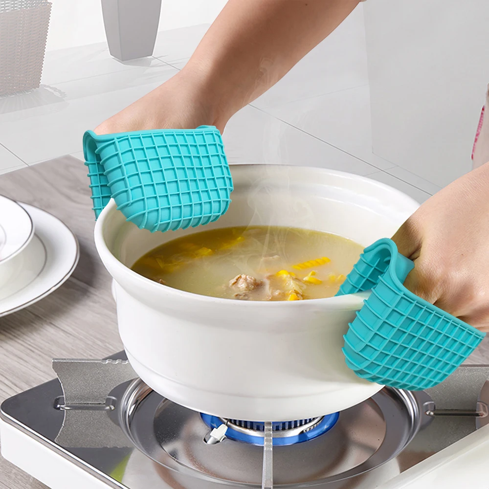 Mapaim Oven mitts Silicone Mini Oven Mitts, 2 Pack - Little Oven Gloves for  Cooking - Heat Resistant - AliExpress