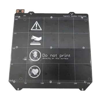 

Heated Bed Durable Assembled Standard Plate Power Module Double Sided Aluminum 3D Printer Parts Wiring Square Magnetic For I3