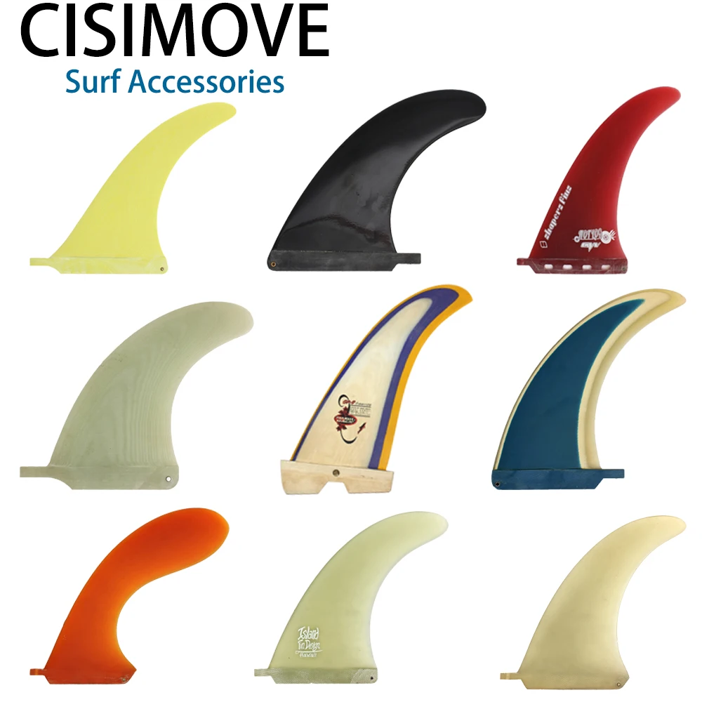 CISIMOVE Стекловолоконный Графический одноплавник центральный плавник задний для