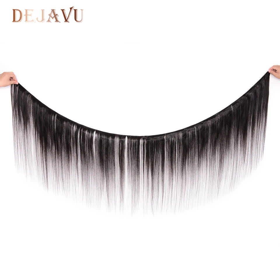 Dejavu, бразильские волнистые пряди для волос, прямые пряди для волос, не Реми, пряди для волос, высокое соотношение, 3 пучка, для черных женщин, Cabelo