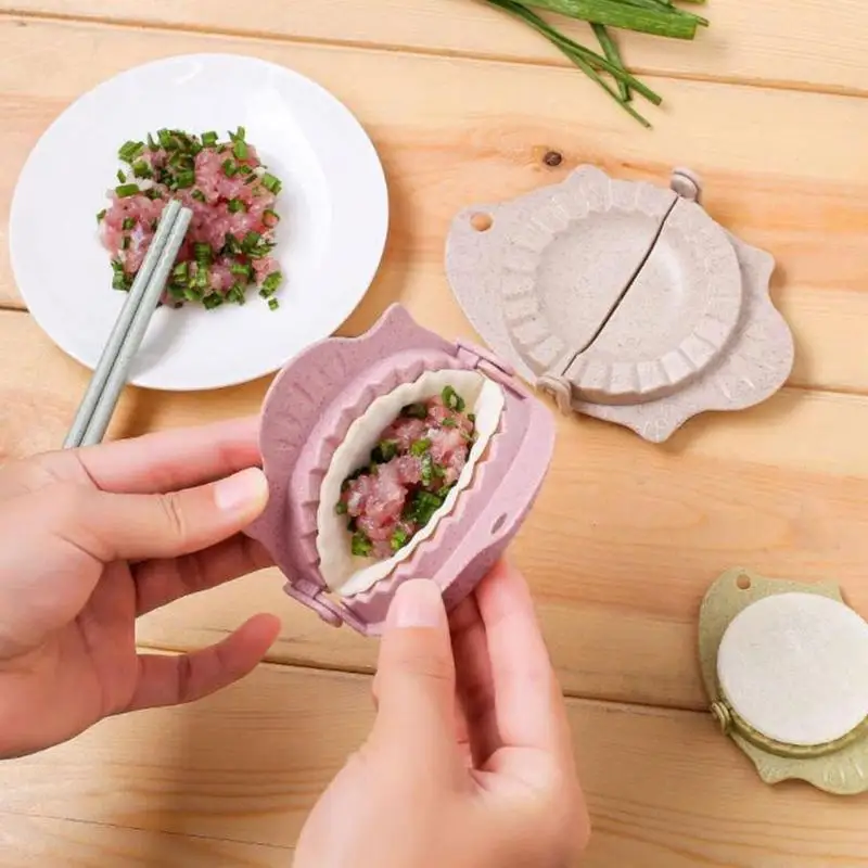 DIY клецки пресс машина чайник Инструмент+ ложка набор кухня складной Пластик инструменты для приготовления пищи кухня тесто кондитерские формы