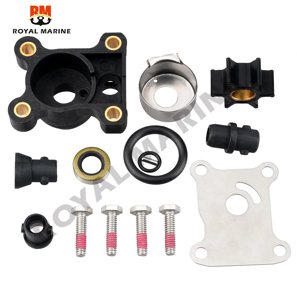 

0394711 Water Pump Repair Kit (Includes Impeller Housing) for Bombardier outboard motor 8HP 9.9HP 10HP 15HP boat engine parts