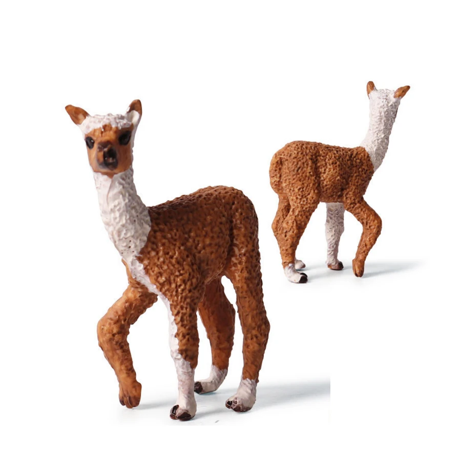 6Pcs Whitetail Deer Family Elk Fawn Figure Animal Toy Collector Decor Model Gift
