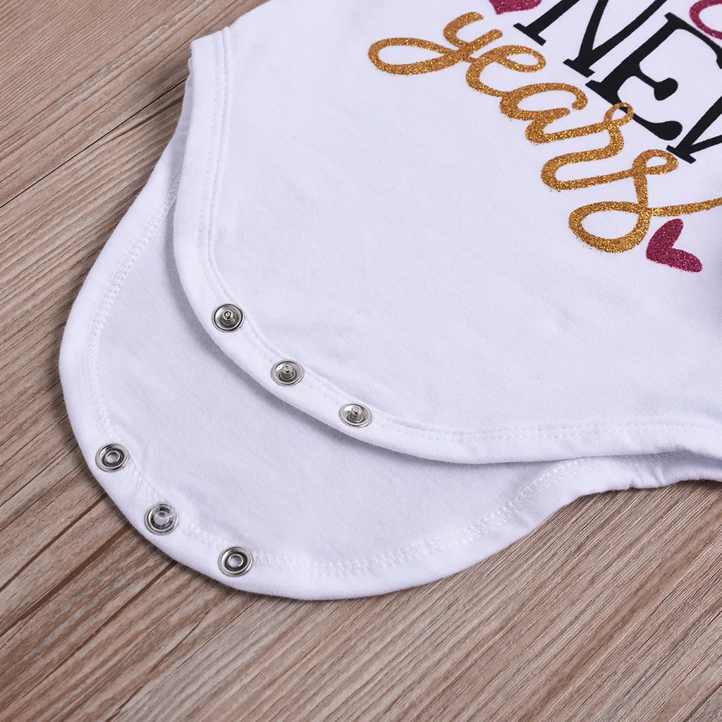 Baby Girls Clothes Baby Winter Clothing Newborn Kids Baby Girls Letter Romper Bowknot Skirt Hair Band Leg WarmerNew Year Gift