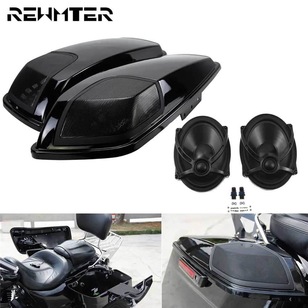 Чехол для седельного седла мотоцикла с колонками 5 &quotX7" Harley Touring 2014-2019 Electra Street