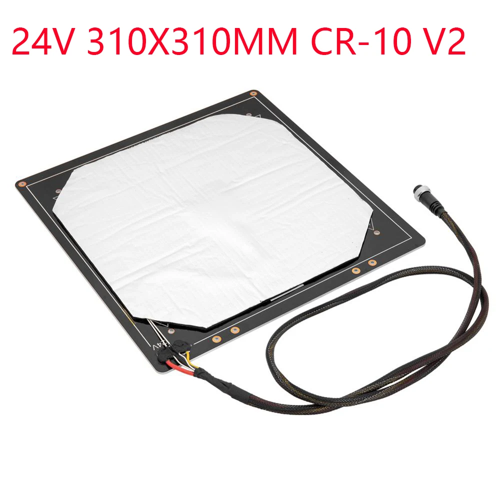 

24V CR10 310*320/235*235/510*510*3MM heatbed Upgrade MK3 Heatbed Aluminum for Ende-3 CR-10 V3 CR-10S Pro V2 3d printer Hotbed