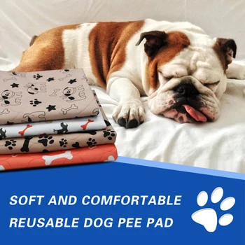 

Pet Pee Pads Mat Reusable Washable Fast Absorbing Dog Cats Training Urine Pad Diapers Three-layer Waterproof PVC Pet Diaper Mats