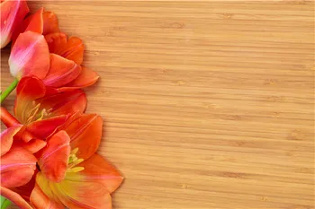 

Vinyl Custom Photography Backdrops Props Flower and Wood planks theme Photo Studio Background 20027-0766