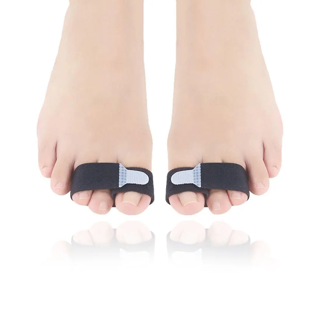 Hallux Valgus Corrector Bandage Toe Separator Splint Wraps Foot Care Tools 10 Pcs/lot Fabric Toe Finger Straightener Hammer Toe