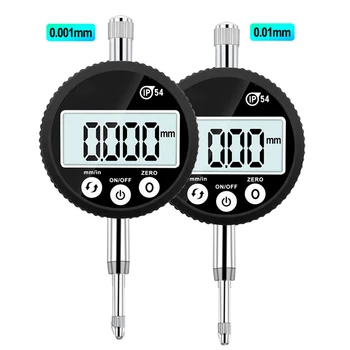 

IP54 Oil-proof Digital Micrometer 0.001mm Electronic Micrometer Metric/Inch 0-12.7mm /0.00005"Precision Dial Indicator Gauge