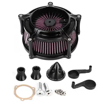 

Motorcycle Modification Air Filter Intake Induction Kit Fits for XL883 XL1200 Air Cleaner Intake Filter filtre a air moto