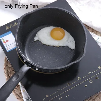 

20cm Maifan Stone Frying Pan Aluminum Alloy Universal Kitchen Soup Pot Cookware Frying Pan Cooker Non Stick Pot