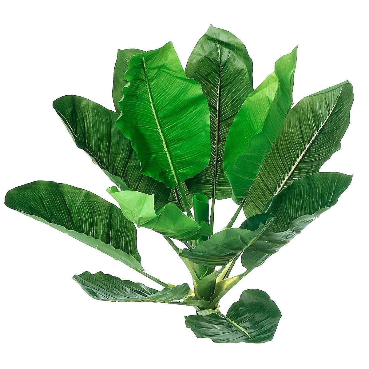 

Hot New Large 70CM Evergreen Emerald Artificial Plants Leaves Wedding Decoration Home Office Furniture Bonsai Potted Plants Orna