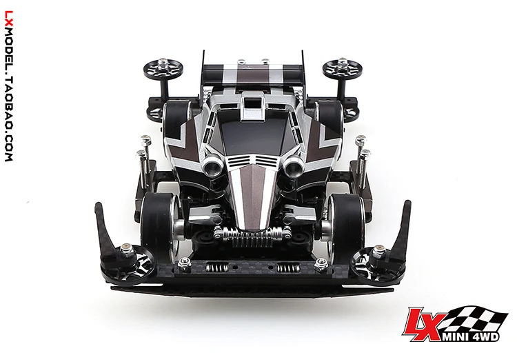 Tamiya 18625 модифицированный ремонт мини 4WD Dash 1 император(MS шасси) 1/32 Темный CNC VER