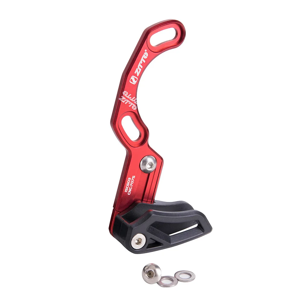 Bicycle Ultra Light Easy Install Aluminum Alloy Chain Guide Anti Drop Practical ISCG 03 05 Stable Tool Single Speed Durable