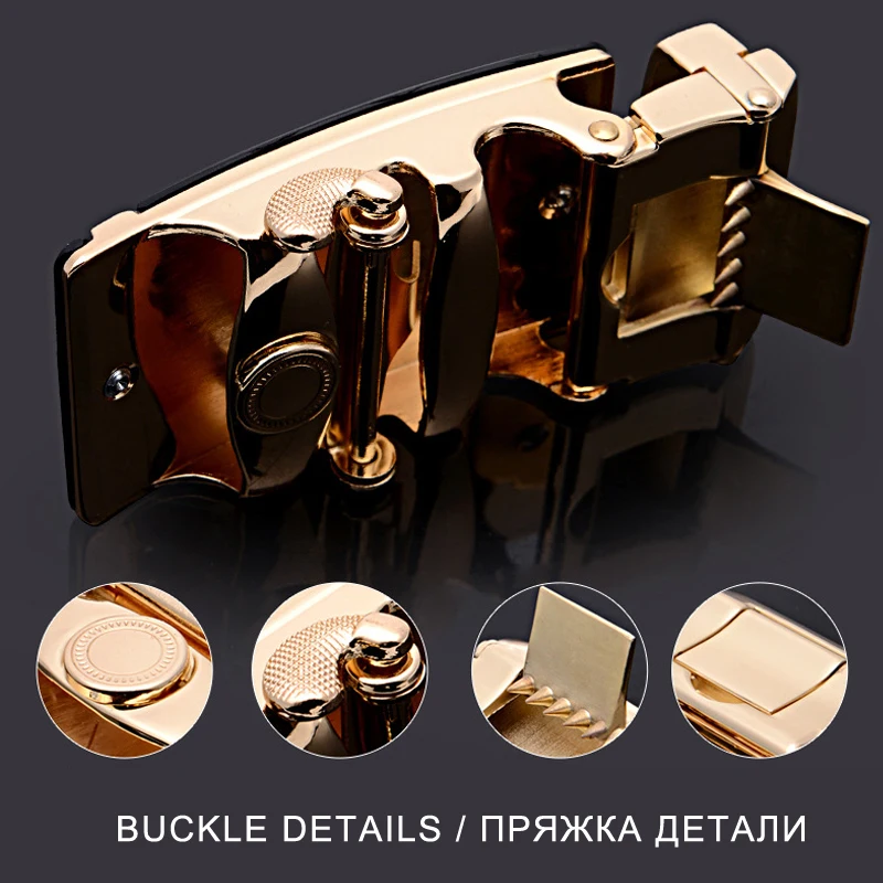 2020 New Famous Brand Belt Men Top Quality Genuine Luxury Leather Belts For Men,Strap Male Metal Automatic Buckle