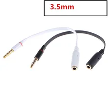 Папа-мама 3,5 мм US Jack аудио удлинитель Шнур 3,5 NS кабели Длина шнура 18 см