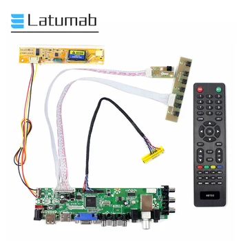 

Latumab Driver Board for LTD121KM2M LVDS 12.1" Screen Display Matrix TV+HDMI+VGA+USB 1400×1050 Controller Board