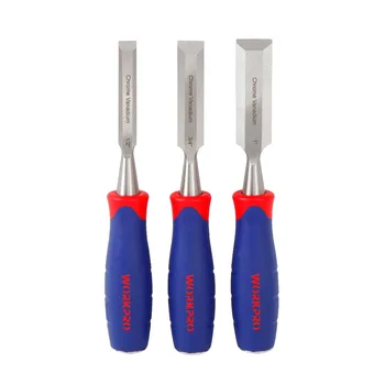 

3PC Chisel Set Steel Blade Chisel Masonry Carving Tool Hand Tool Set