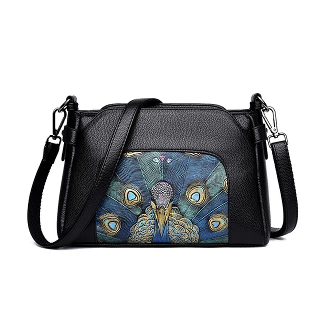 peacocks cross body bag