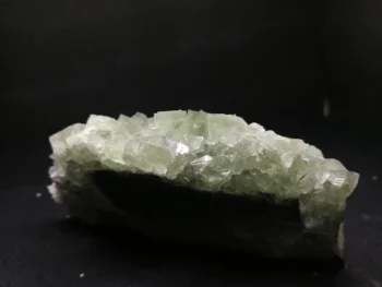 

246.3gNatural green fluorite white calcite mineral specimen