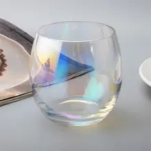 300 мл 4 шт пивная кружка, бокал для вина, креативная кофейная кружка, чайная чашка, термостойкие цветные стаканы без ножки, стакан для виски, посуда для напитков