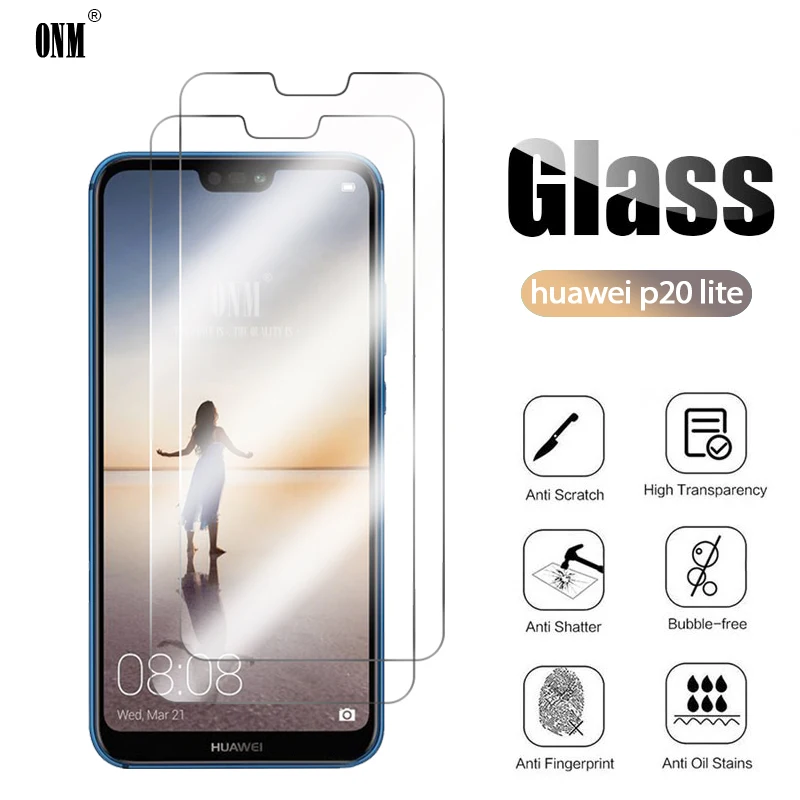 Tempered Glass For P20 Lite Pro Screen Protector Huawei P20 Lite 2019 Protective Glass - Screen Protectors - AliExpress