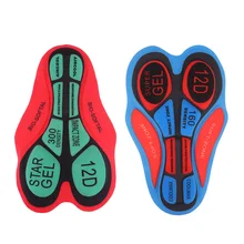 2 шт. Велосипедное Нижнее белье Шорты Штаны Подушка Замена 12D Велосипедное снаряжение