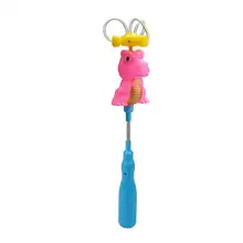 

Glowing Windmill Delicate Portable Improve Recognizing Colorful Luminous Kid Windmill Toy LED Windmill for Kids