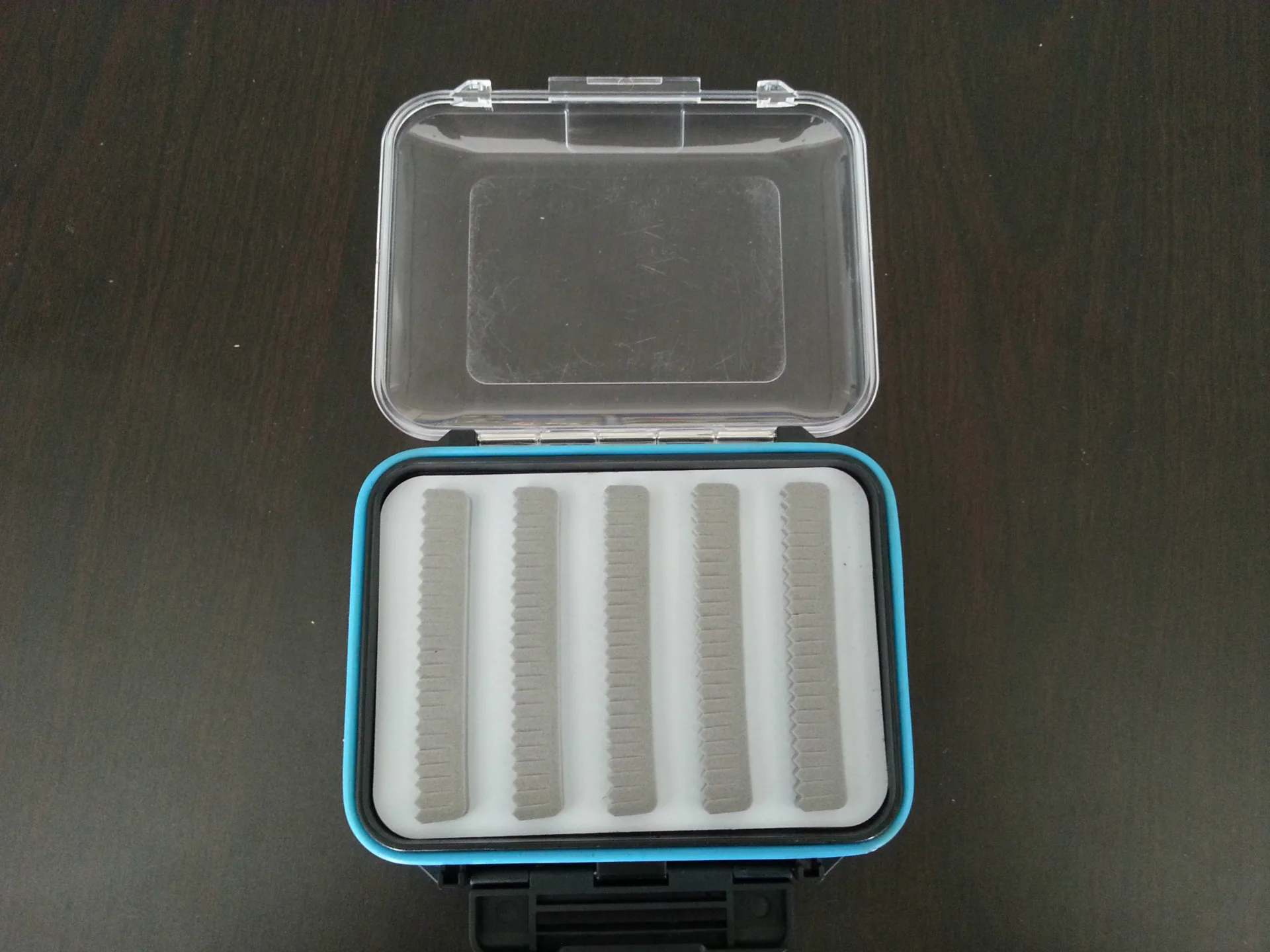Горячая Распродажа Ilure Fly Box Прозрачный fei diao he водонепроницаемый двухсторонний открытый ящик для ловли нахлыстом