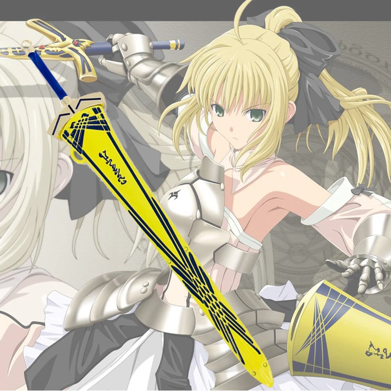 Мультфильм HSIC аниме Fate Joan of Arc держатель для меча почерневшая 22 см Подвеска в виде