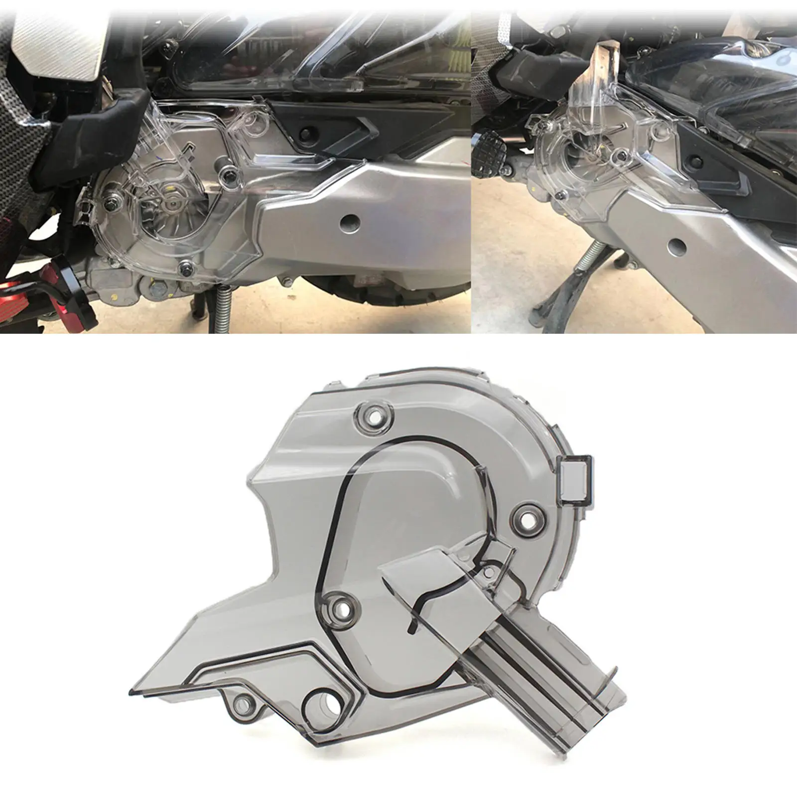 Engine Fairing Cover Clear Modified ABS Plastic Supplies Parts Protection Fits for Honda Adv150 Pcx150 19- Accessories