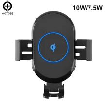 Интеллектуальное индукционное зарядное устройство 10 Вт 7,5 Вт Qi для iPhone 8/8 Plus X Xs Xr samsung S9/S10/Note 9 для HUAWEI p20