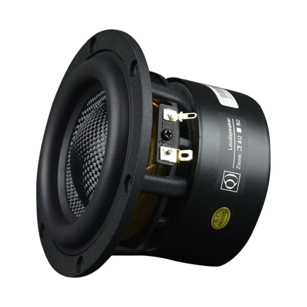 Aiyima-coluna Hifi Home Theater Fibra de Vidro Cone de Áudio Alto-falante Subwoofer Ohm Alto-falante 80w 1pc - Image 5
