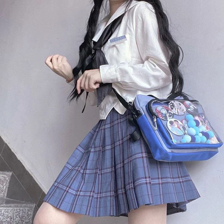 JK uniform shoulder bag Sexy Shoulder bag Cute handbags for women Teen Girls Shopper bag Handbag Japanese Ita Bag Women's bag