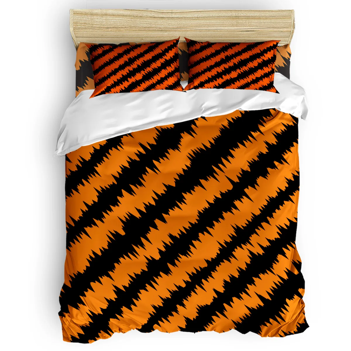 

Claw Marks Halloween Theme Duvet Cover Set Vintage Floral Art Design Collection of 3/4pcs Bedding Set Bed Sheet Pillowcases Cove