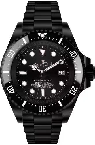 

Luxury Brand New Men Watch Automatic Mechanical Black Case Blue Gradient Sapphire Ceramic Casual 44mm Stanless Steel 116660