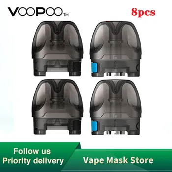 

2pcs-8pcs Original VOOPOO ARGUS AIR Empty Pod 3.8ml Cartridge & Built-in 0.8ohm coil Fit VOOPOO ARGUS AIR Pod kit Vape Vaporizer