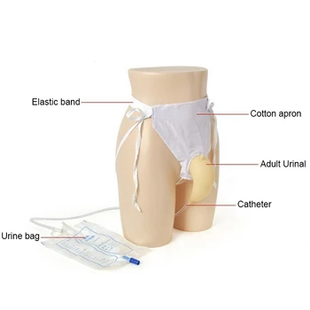 

New Elder Urinals Latex Urine Collector Bedridden Breathable Urine Bag Urinary Incontinence