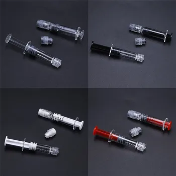 

1PCS 1ML CBD/Wax/Oil/Concentrate Glass Syringe 2.4 inch in Height with Clear scale Dry Herb Wax CBD Storage and Transfer Tool