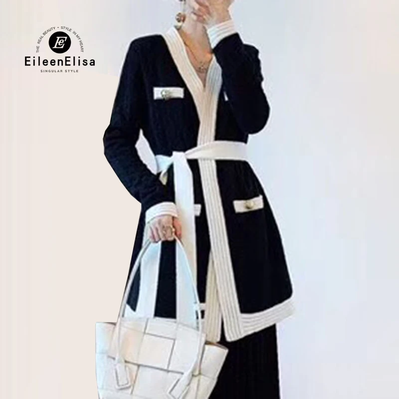 

Autumn Winter Coat Wool Cardigan Sweaters Fashion Female Knitting Cardigans