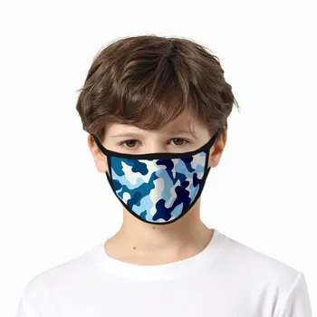 

New Arrivals 10pcs Fashion Mask Kids Halloween Mask Safety Protection Festive Party cosplay Camouflage Children Facemask masque