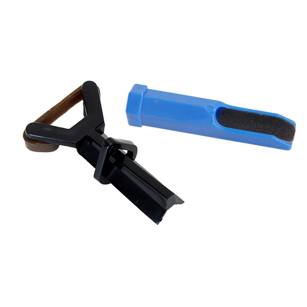 Snooker Cues Double-Side Repair Tool Leather Clip Plastic Pool Cue Tip Clamp