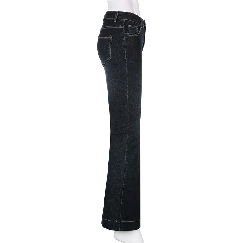 womens blue flare jeans