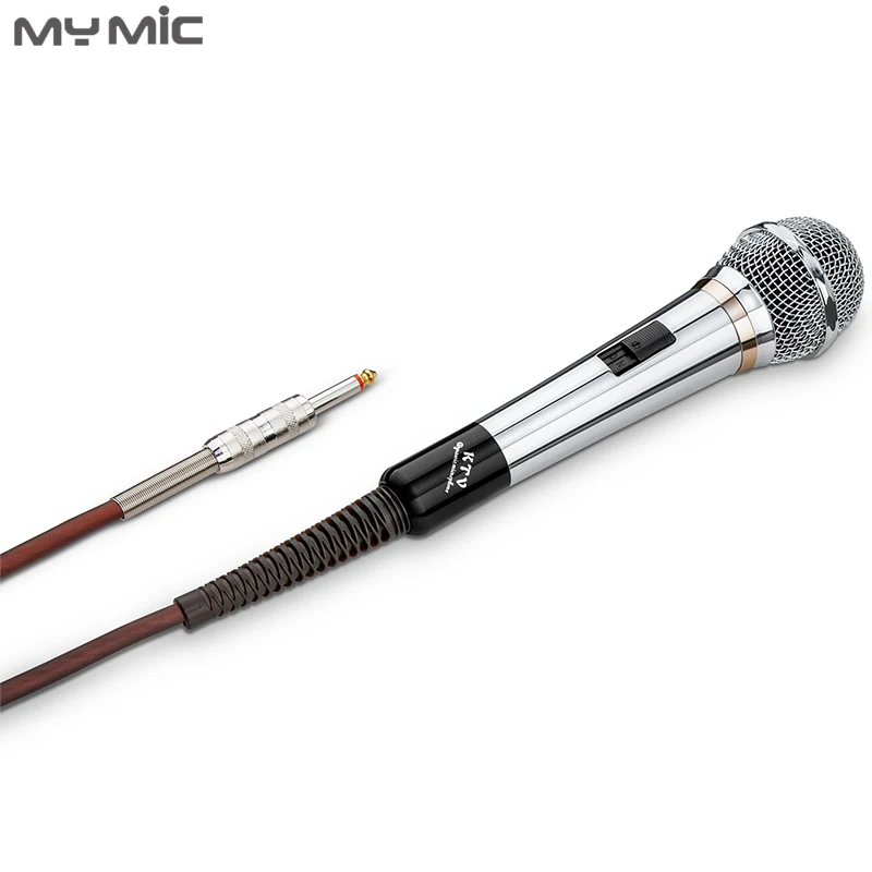 My Mic SC05 профессиональный динамический микрофон для караоке студийный записывающий микрофон для сцены семейный KTV