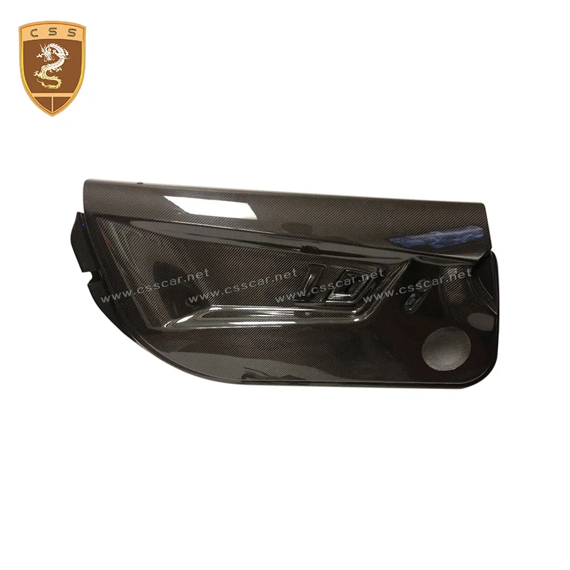 Подходит для Lamborghini Gallardo LP550 560 570 03 14 карбоновая Внутренняя дверь литье глянцевый