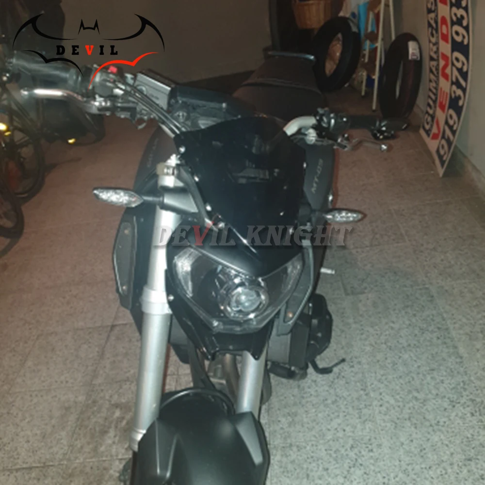 Ветровое стекло для YAMAHA MT-09 FZ-09 Pare-brise дымовые аксессуары для мотоциклов ветровые дефлекторы MT09 FZ09 MT