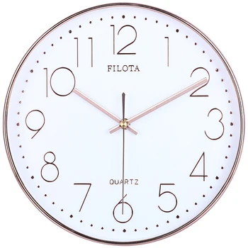 

Modern Simple Wall Clock Silent Nordic Minimalist Clocks for Bedroom Special Quiet Orologi Da Parete Garden Home Decor AA50WC