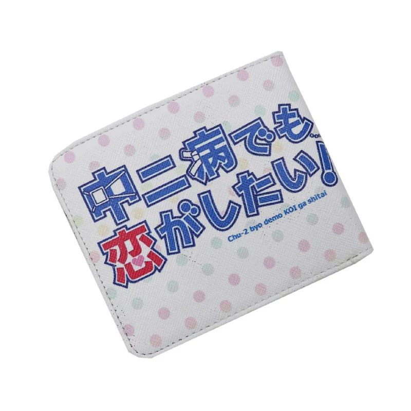 Японский аниме Chuunibyou Demo таканаши Рикка Красочный Дата живой кошелек PU Izumi Sagiri